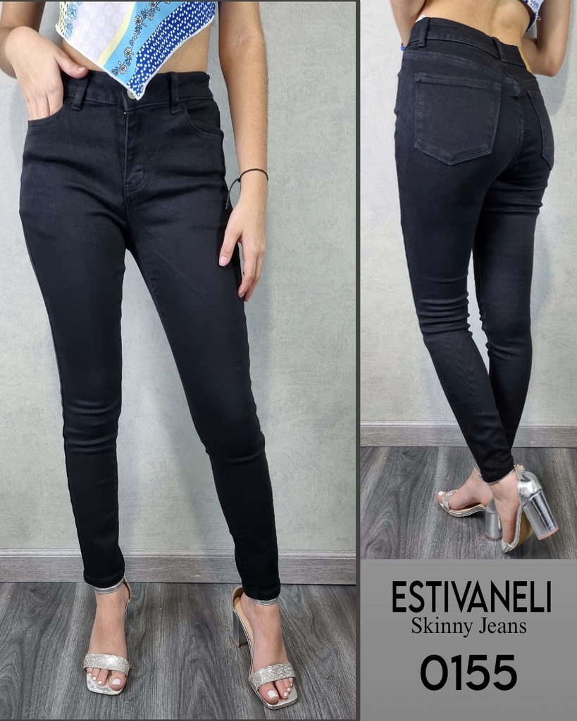 Jeans skinny de dama estivaneli 0155