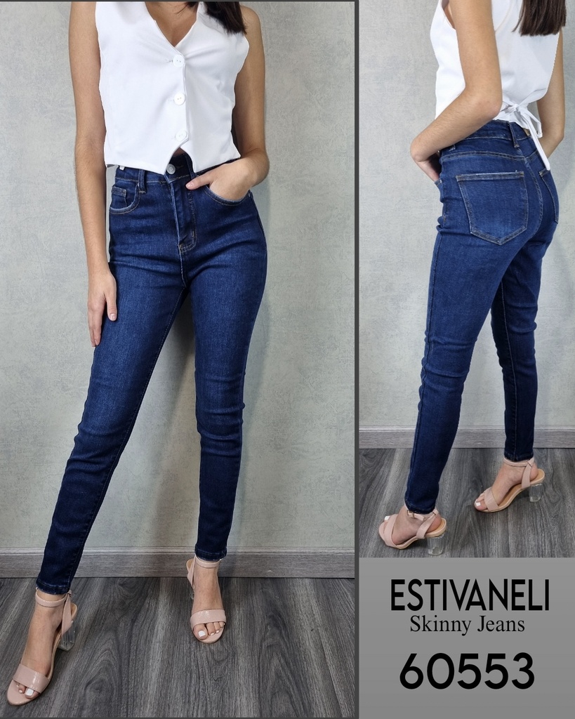 Jeans skinny estivaneli dama 60553