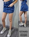 Falda short cargo estivaneli 0220