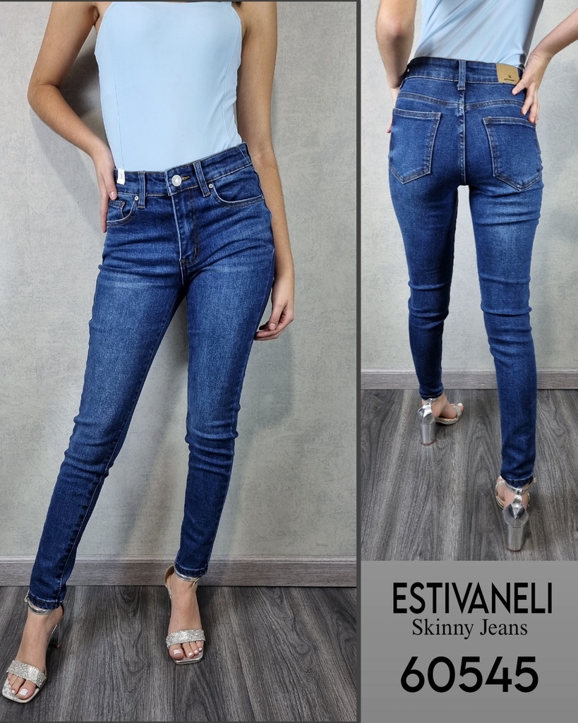 Jeans skinny estivaneli de dama 60545