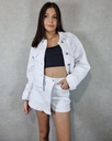 Chaqueta de jeans estivaneli de dama cqd0226