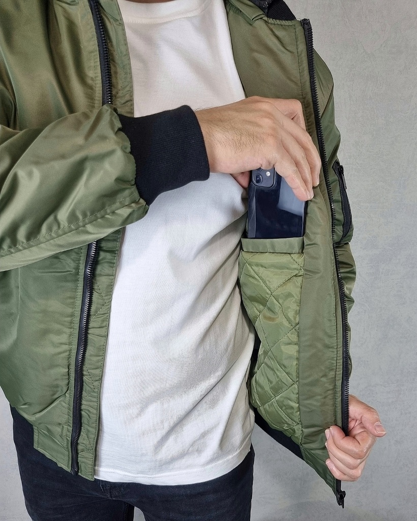 Chaqueta con capucha estivaneli cq20040
