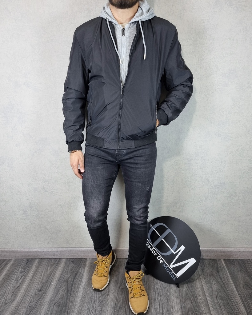 Chaqueta con capucha estivaneli cq20030
