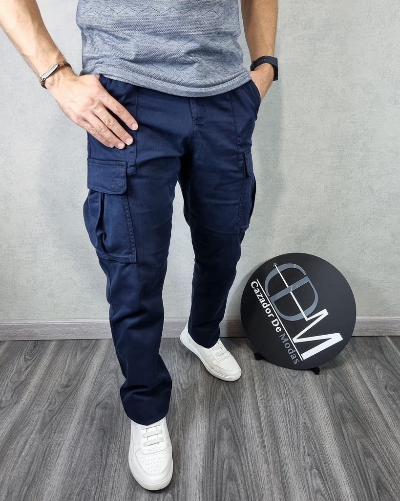 Pantalon cargo relaxed fit estivaneli 6287