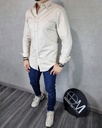 Camisa unicolor oxford slim fit estivaneli 4056