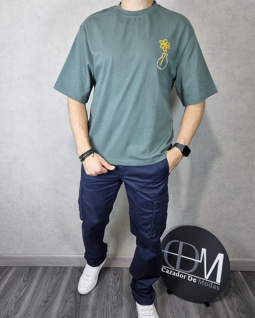 Franela oversize estivaneli 19418