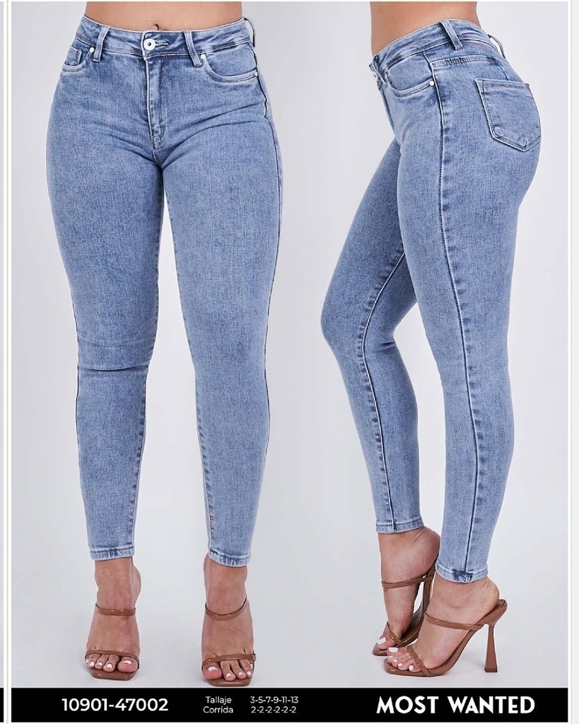 JEANS DAMA MOSTWANTED 47002