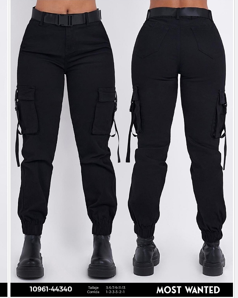 JOGGER CARGO MOSTWANTED DAMA 44340