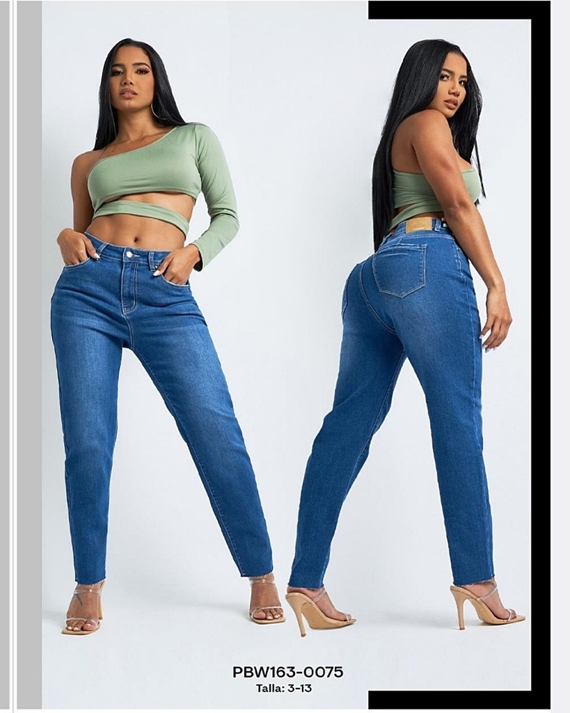 JEANS DAMA PLAY BOY 0075