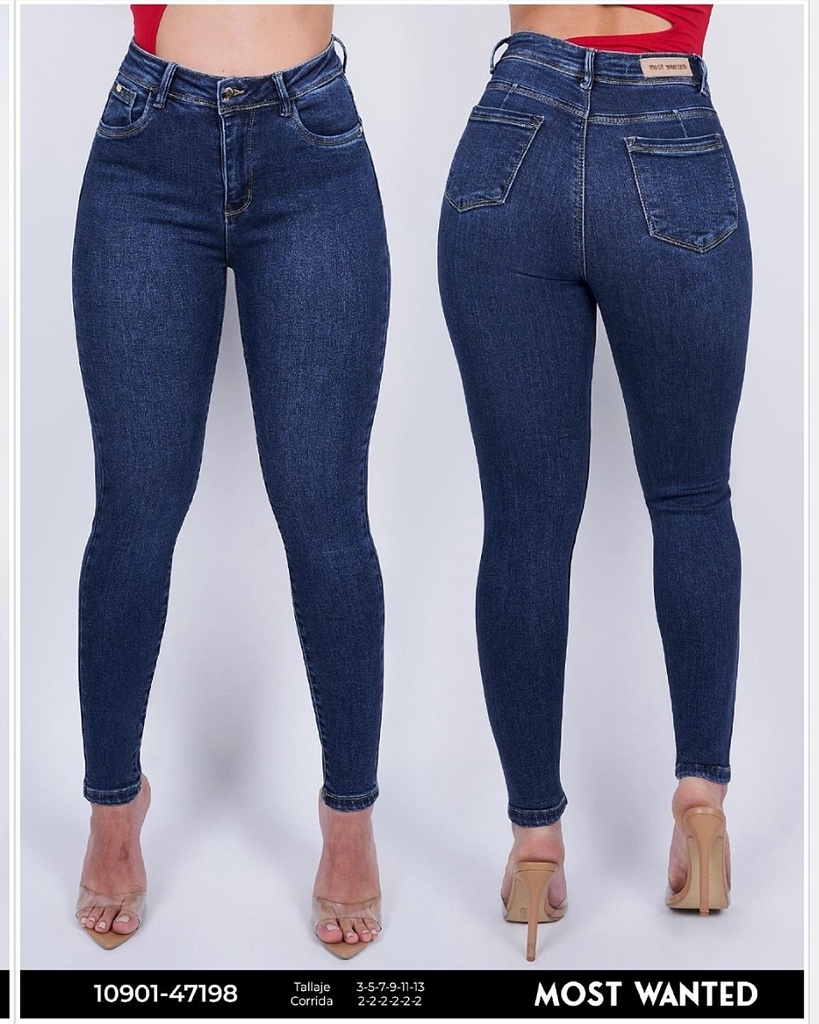 JEANS DAMA MOSTWANTED 47198
