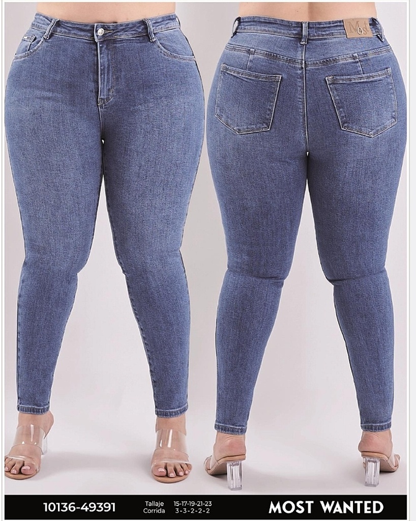 JEANS PLUS MOSTWANTED DAMA 49391