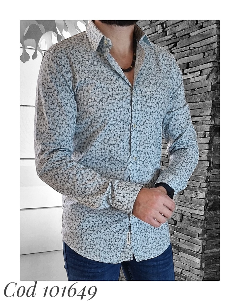 CAMISA ESTIVANELI ESTAMPADA ML 101649
