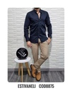 CAMISA ESTIVANELI CUELLO MAO ML 8875