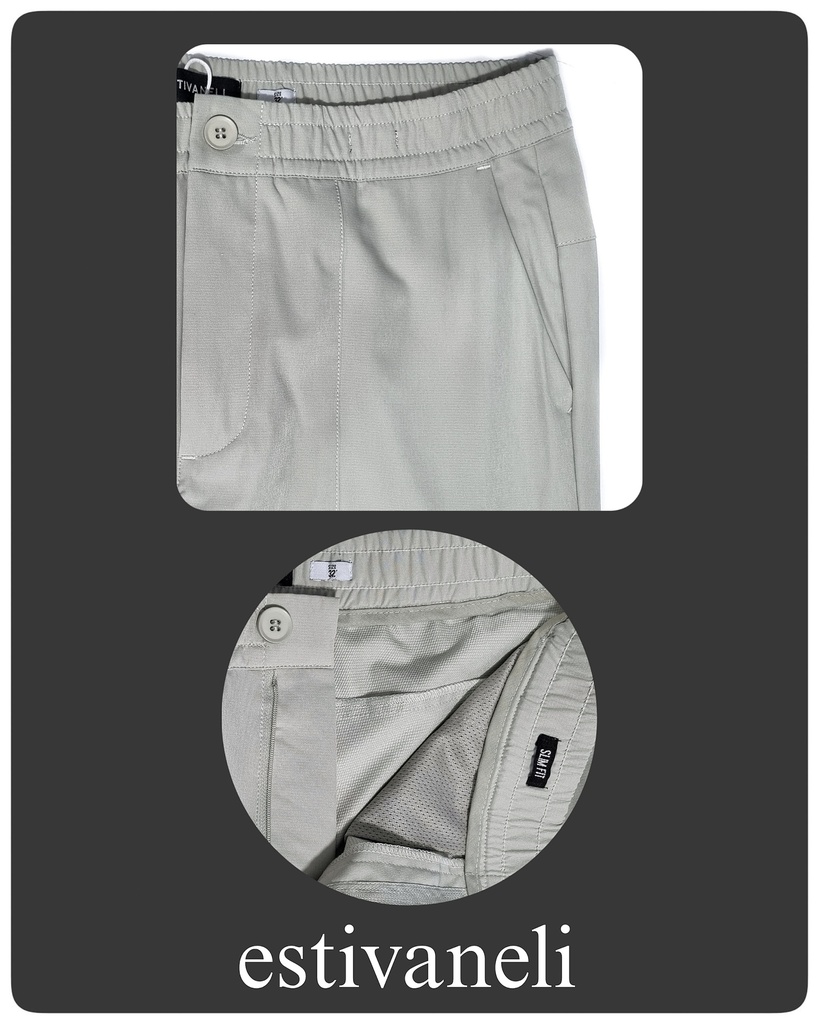 PANTALON ESTIVANELI CLASSIC FIT DEPORTIVO P0100