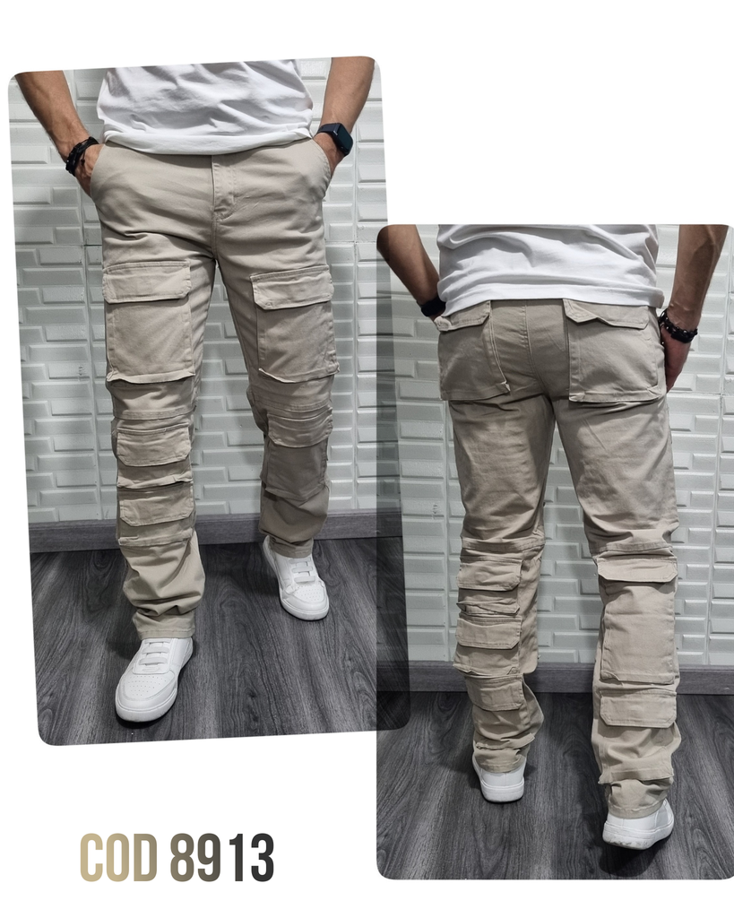 Pantalon cargo estivani 8910