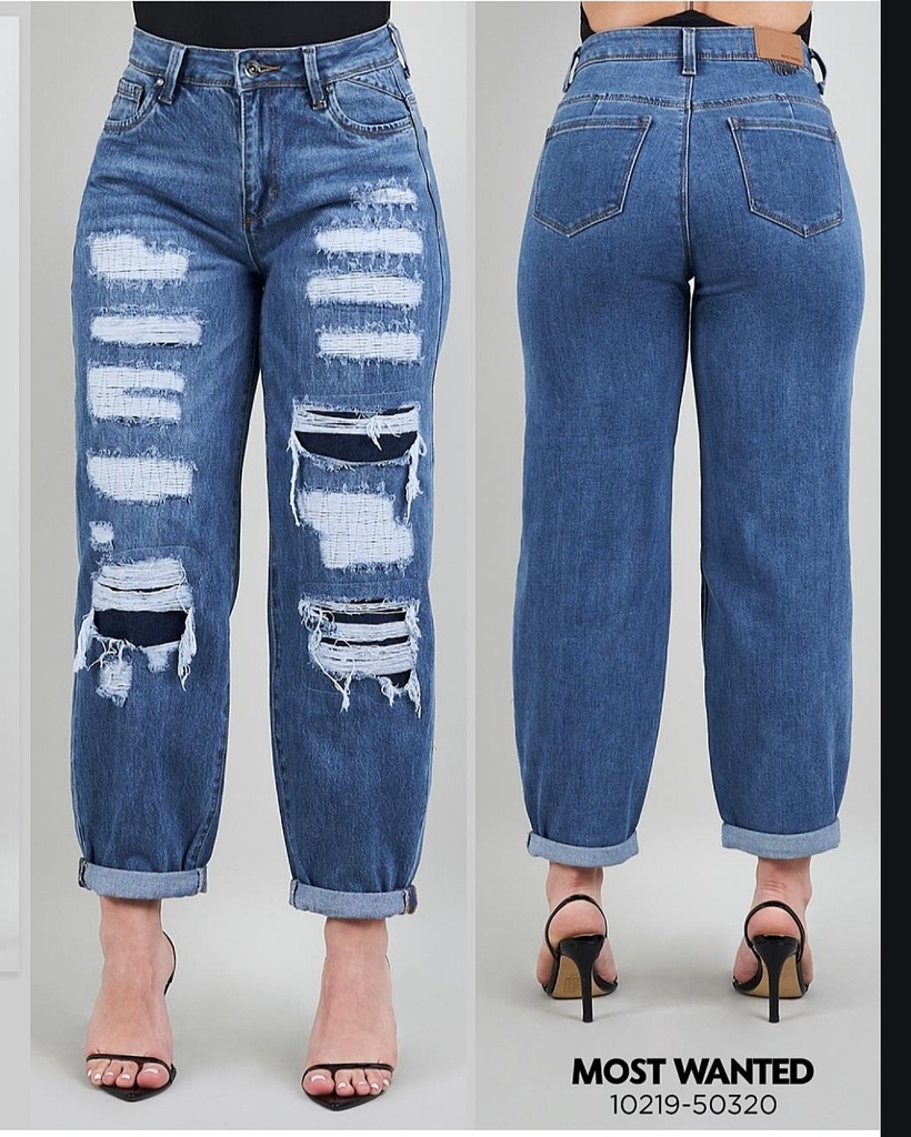 Jeans boyfriend de dama mostwanted 50320