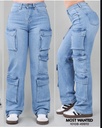 Jeans dama straight cargo mostwanted 49910
