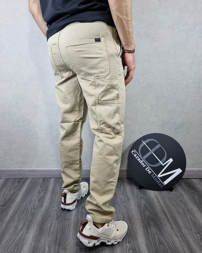 Pantalon cargo regular fit estivaneli 6043