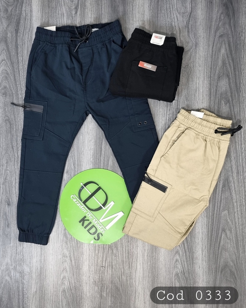Jogger cargo estivaneli de niño 0333