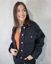 Chaqueta de jeans estivaneli de dama cqd0175