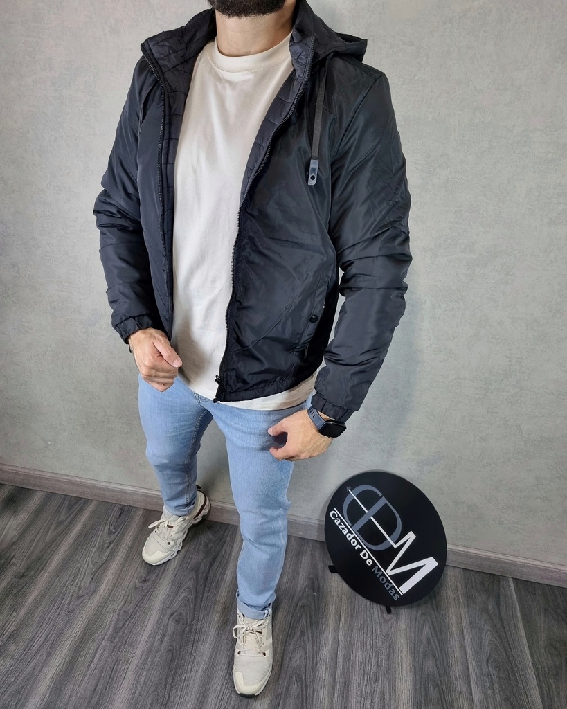 Chaqueta reversible con capucha esztivaneli 20020