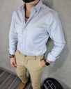 Camisa unicolor oxford slim fit estivaneli 4056