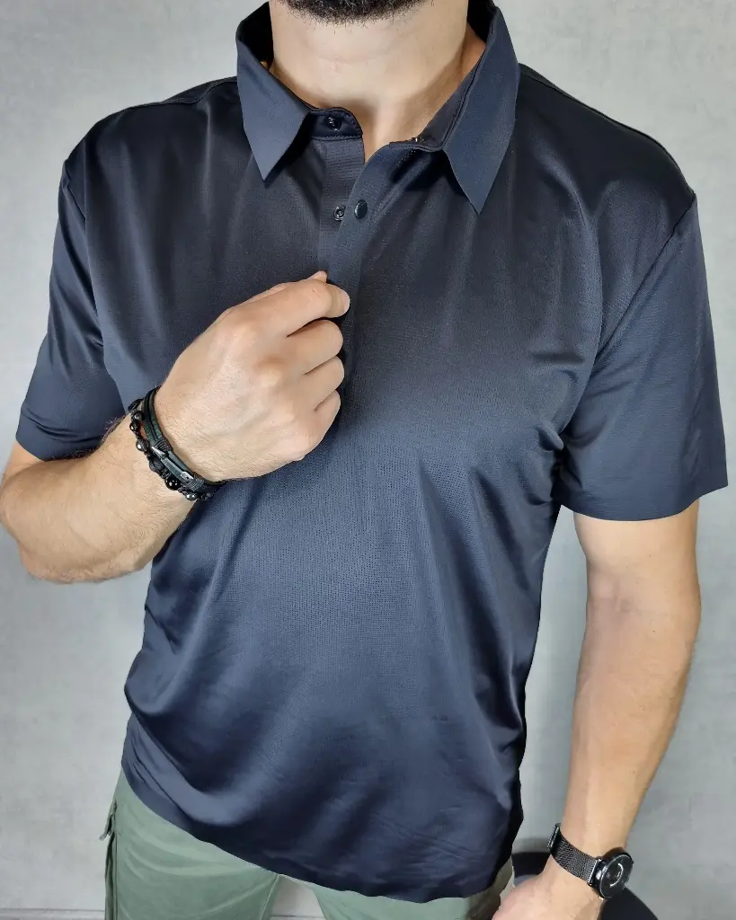 [CHE33001NS] Chemise fashion estivaneli 33000 (S, NEGRO)