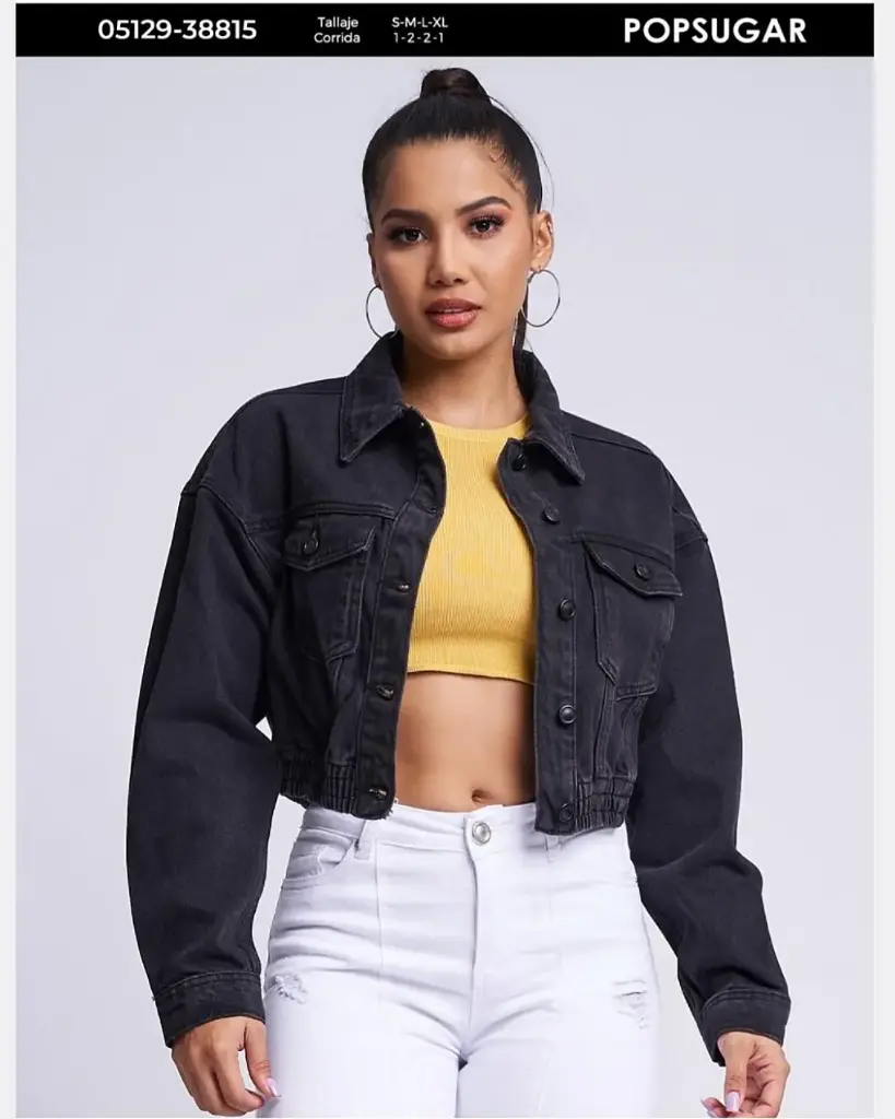 Chaqueta corta para dama popsugar 38815
