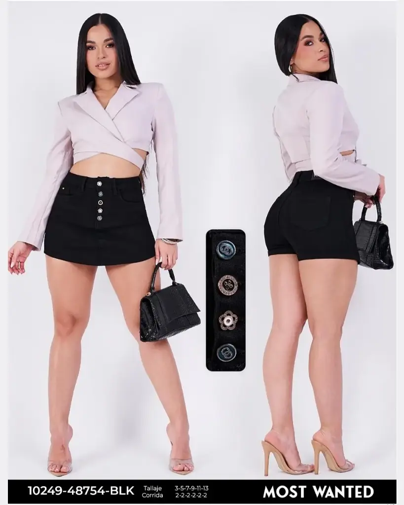 Falda short mostwanted dama 48754