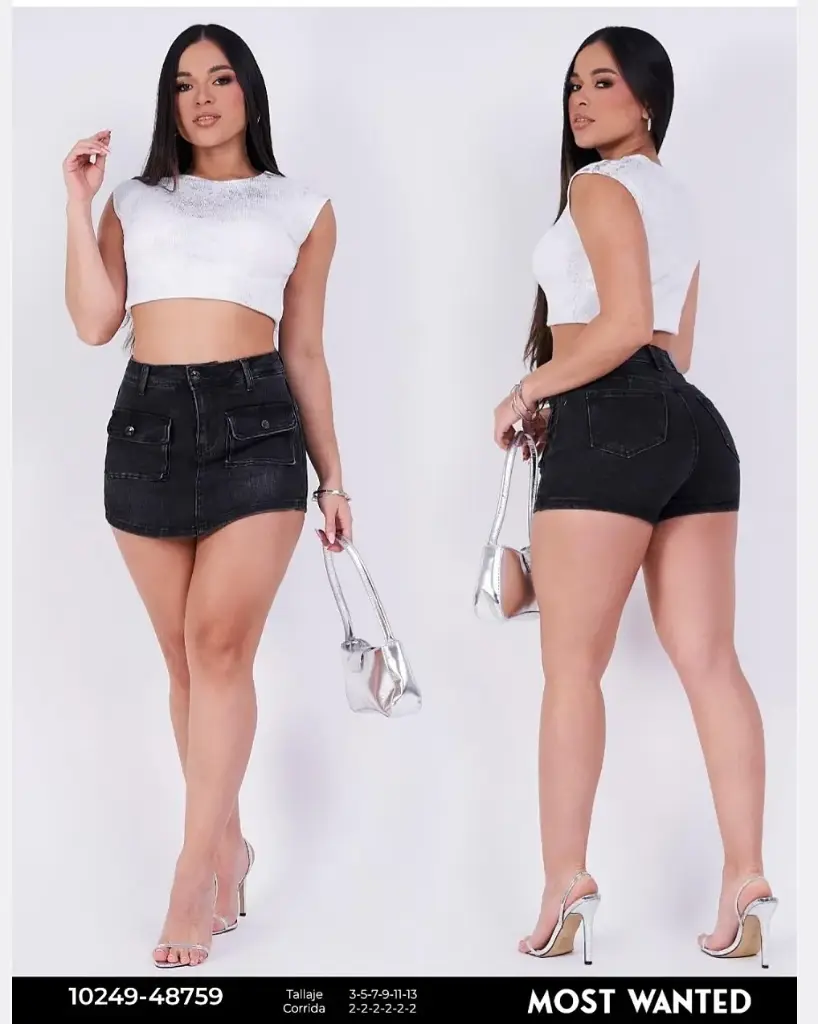 [FLD48759M3] Falda short mostwanted fd48759 (3)