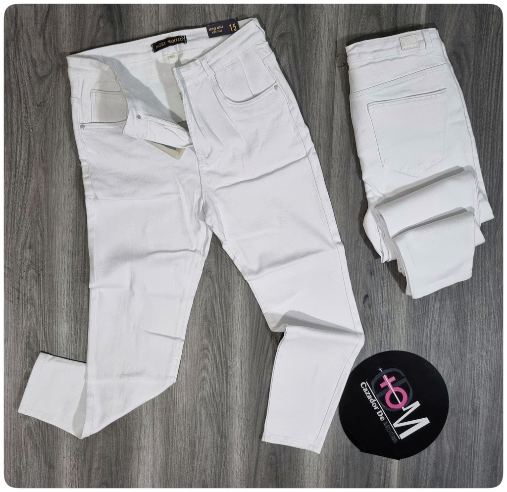 Jeans con faja dama plus mostwanted 38241