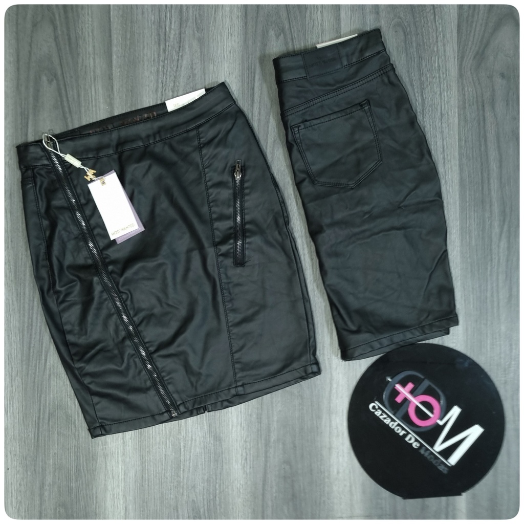 FALDA DE CUERINA MOSTWANTED 41647