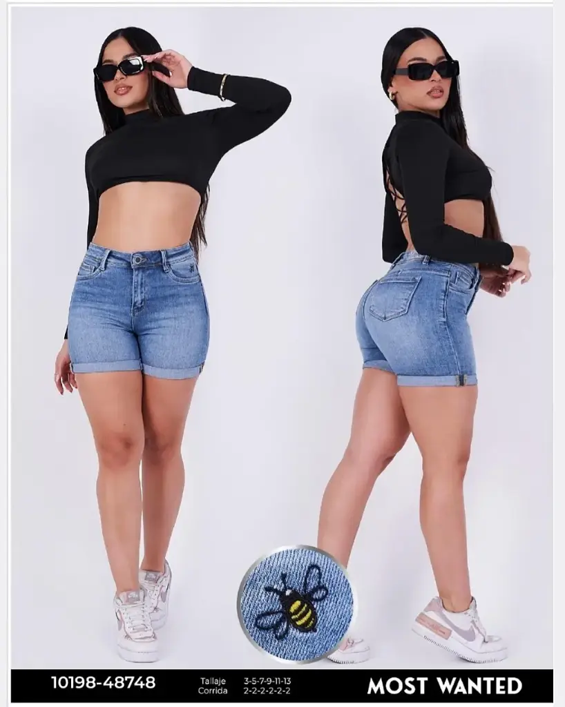 Short tiro alto mostwanted 48748