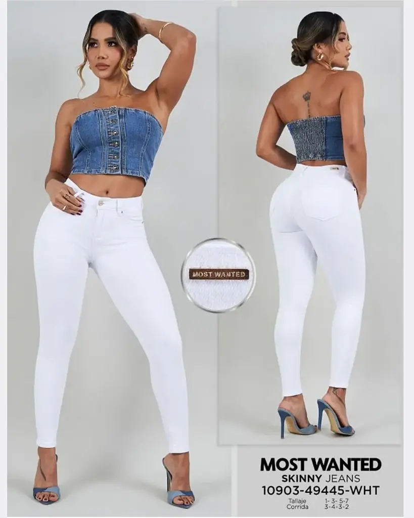 [JND49445M1] Jeans de dama mostwanted 49445 (1)