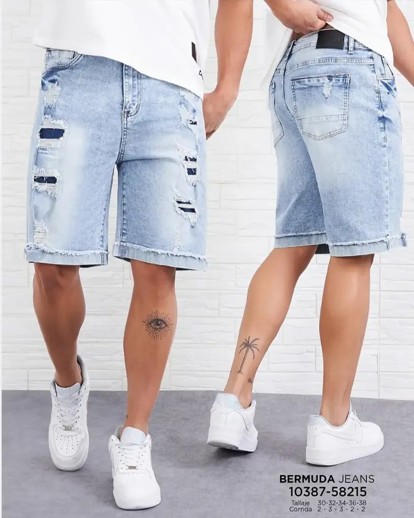 Bermuda de jeans mostwanted 58215