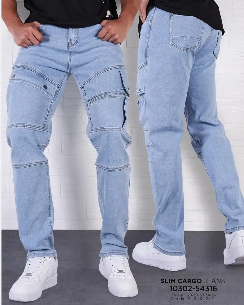 Jeans slim cargo mostwanted 54316