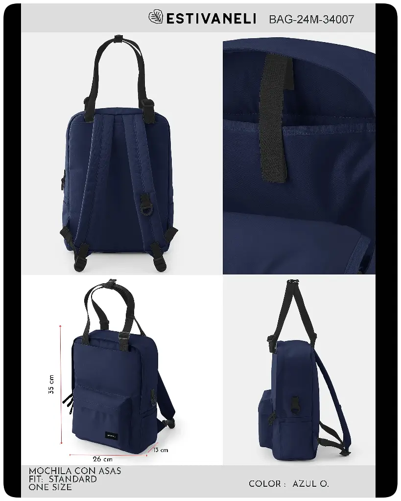 Morrales con asas estivaneli 34007