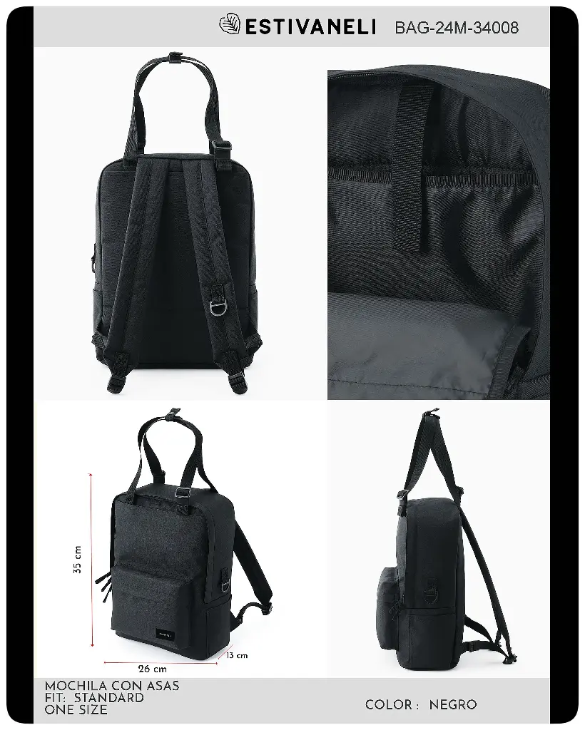 Morrales con asas estivaneli 34008