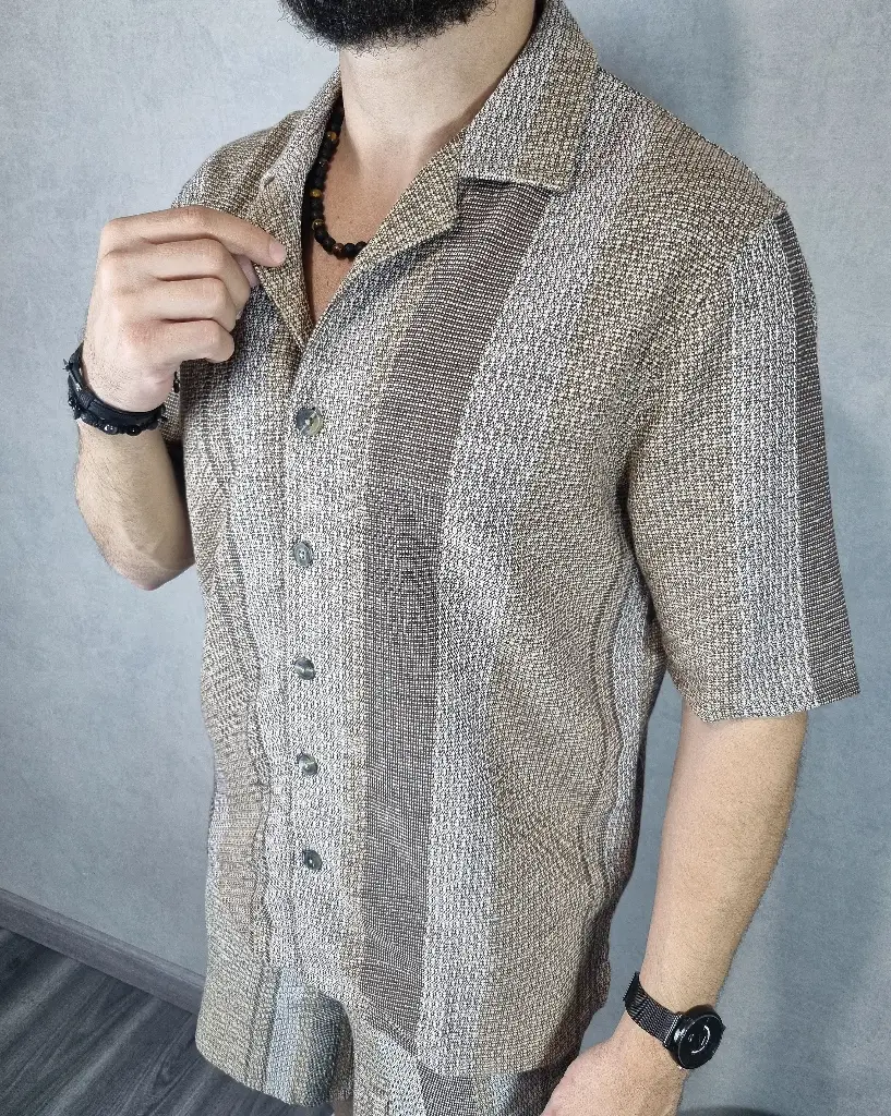[CR19159ES] Camisas relaxed estivaneli 19159 (S)