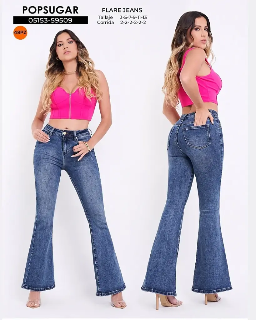 Jeans flare popsugar 59509
