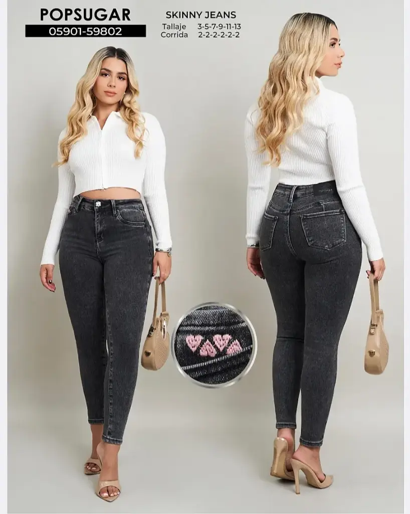 Jeans skinny de damas popsugar 59802