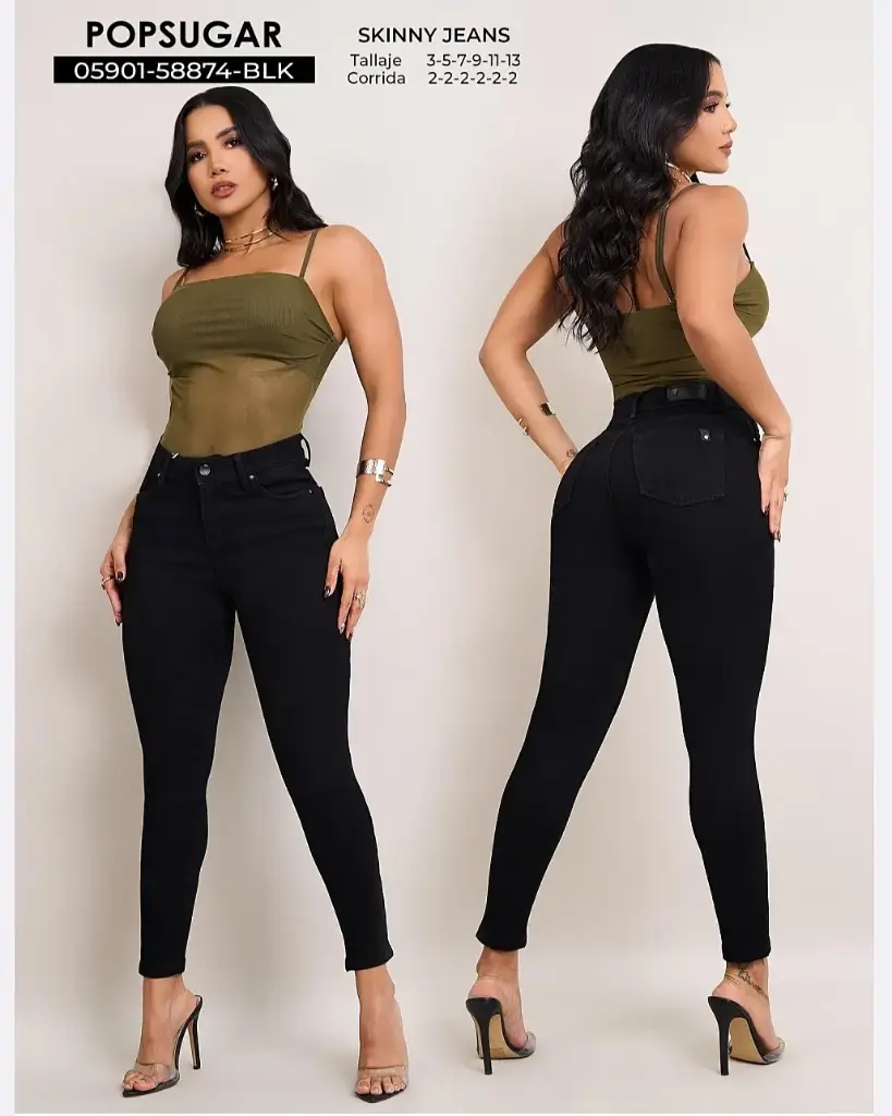 [JND58874M3] Jeans skinny popsugar 58874 (3)