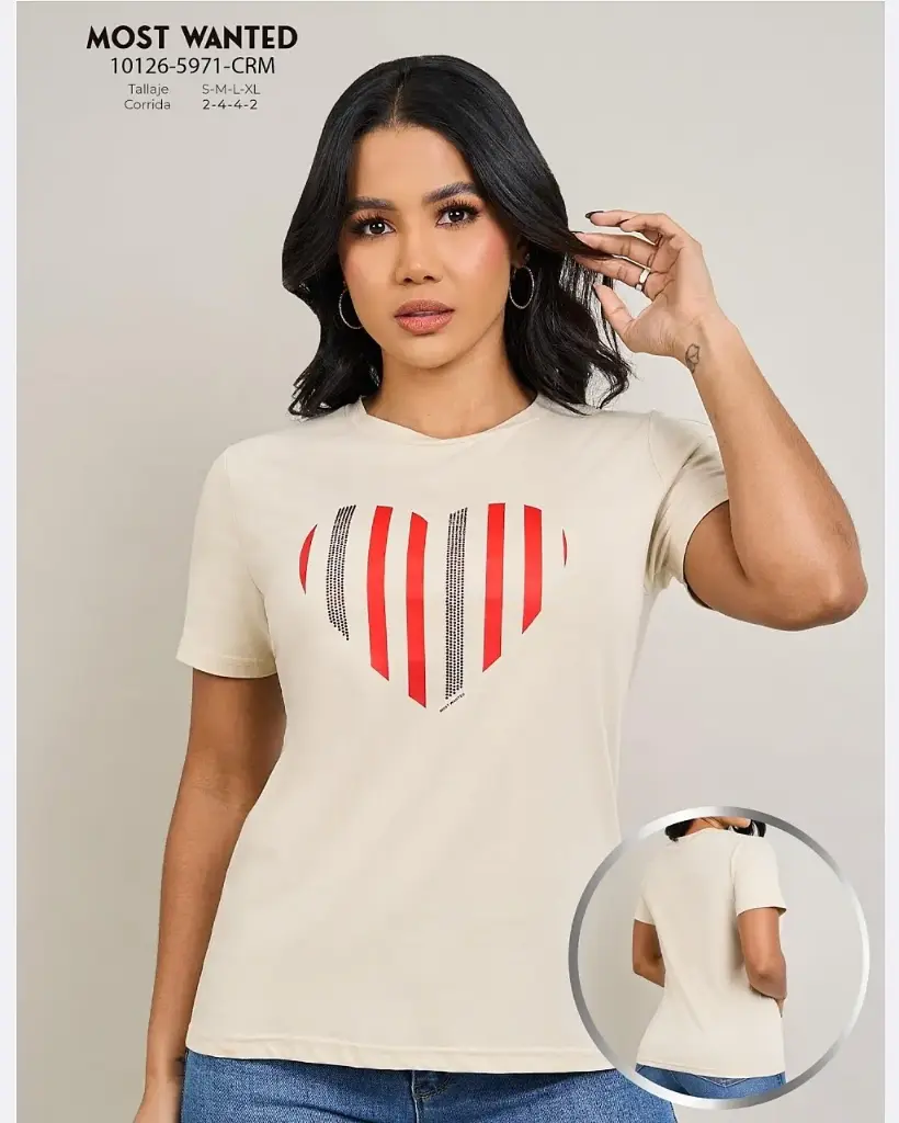 Franelas de dama mostwanted 5971