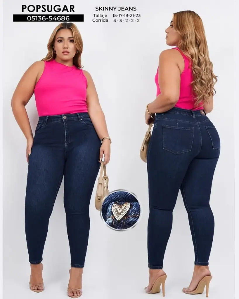 Jeans skinny popsugar plus 54686