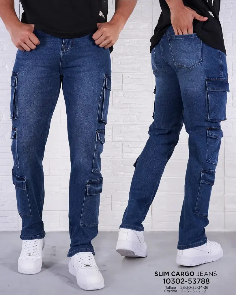 Jeans slim cargo mostwanted 53788