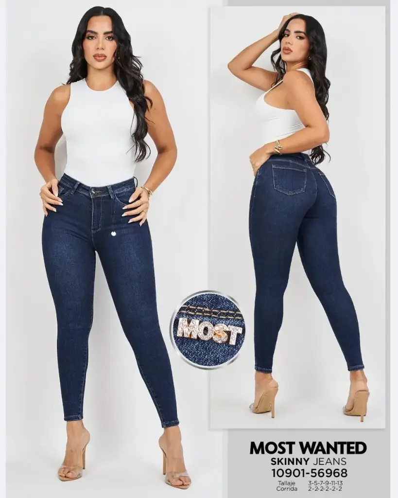 Jeans skinny mostwanted 56968