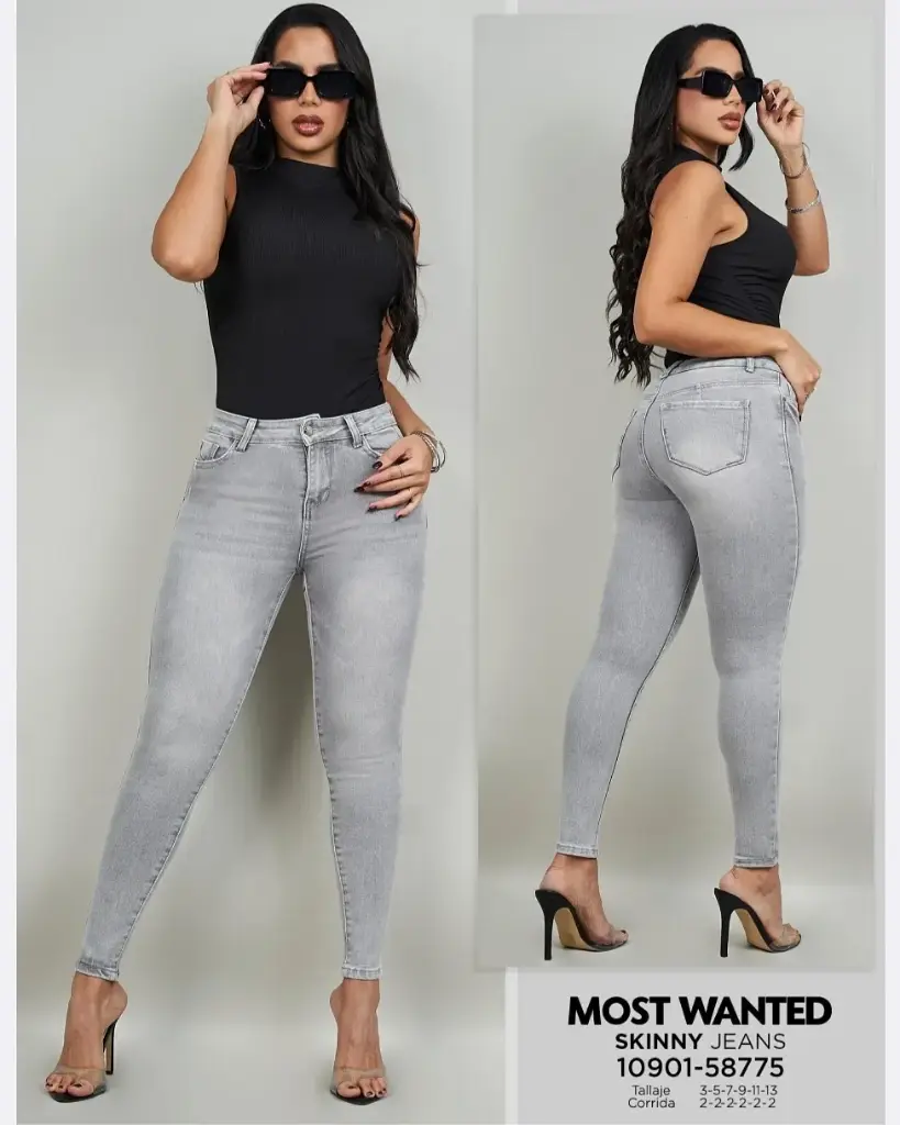 Jeans skinny mostwanted 58775