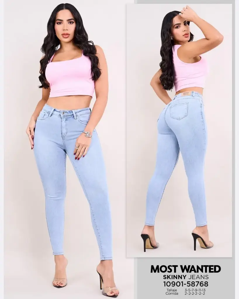 Jeans skinny mostwanted 58768