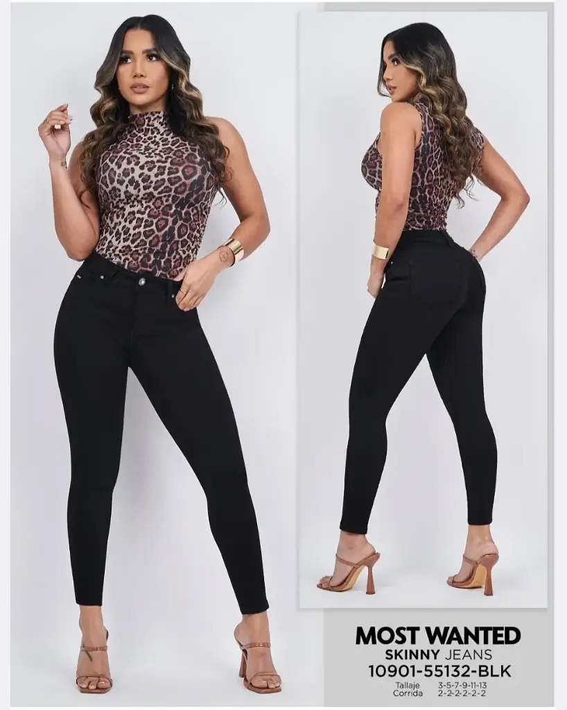 [JN55132M3] Jeans skinny mostwanted 55132 (3)