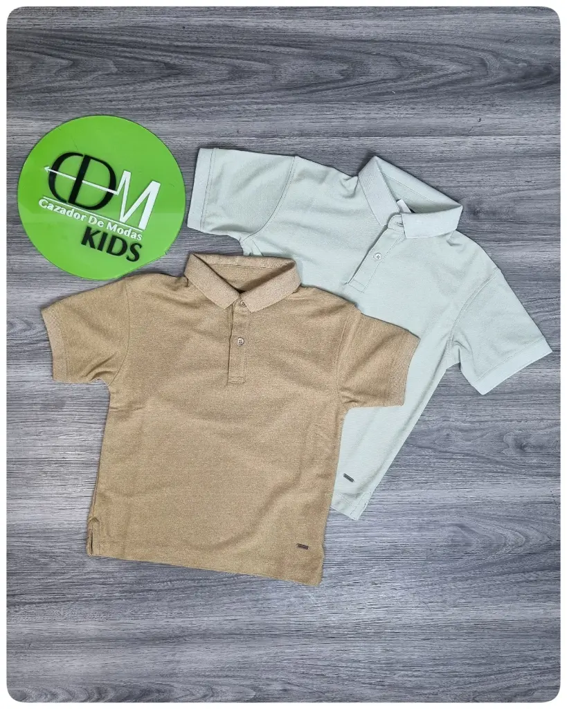 [CHN50845E7] CHEMISE POLO DE NIÑOS ESTIVANELI 50845 (7, KAKI)
